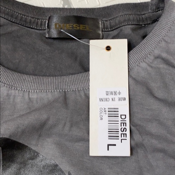 Diesel Snaps Indian Head Logo T-shirt - Picture 4 of 4